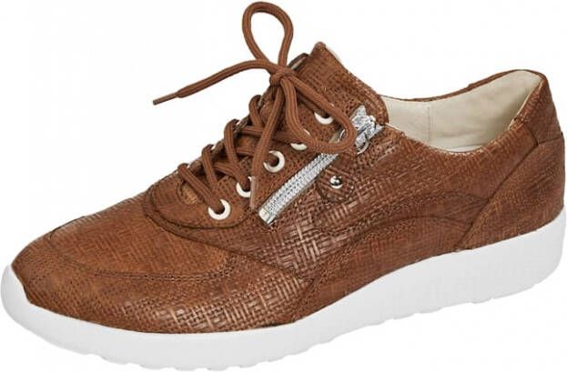Waldläufer Veterschoen met EVA-zool Cognac - Schoenen.nl