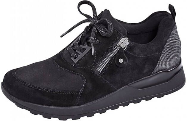 Waldläufer Sneakers HAVY-SOFT Vrijetijdsschoen, Lage Schoen Veterschoen In Comfortwijdte H Zeer Breed