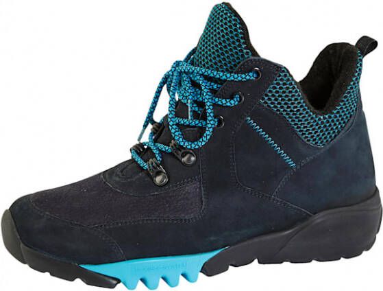 Waldläufer Wandelschoen Donkerblauw Turquoise