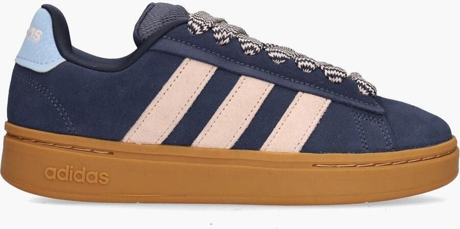 Adidas Court Alpha 00s dames sneaker Donkerblauw - Foto 4