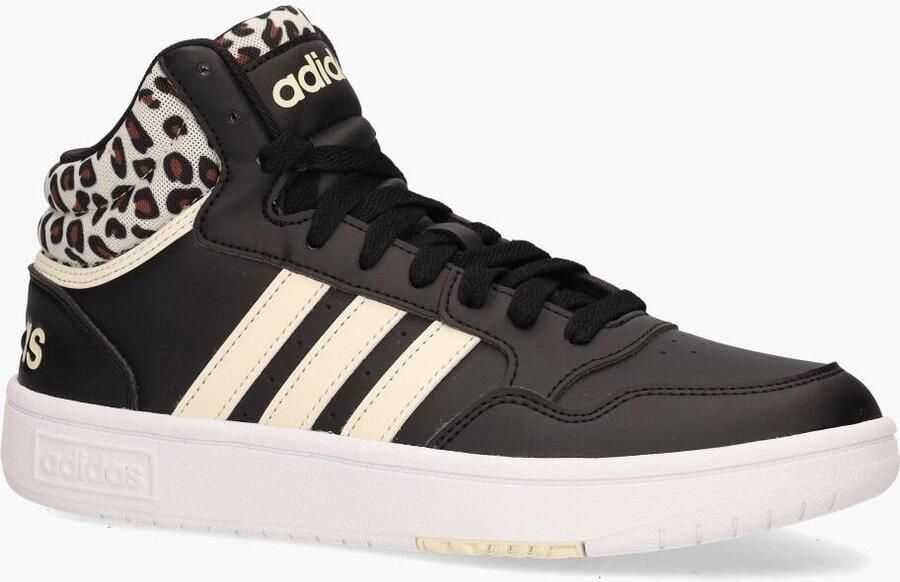 Adidas hoops 3.0 mid w Casual mid sportcas schoen dam Zwart - Foto 3