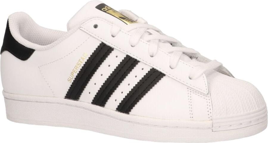 Adidas Superstar Sneakers Sportschoenen 1 3 Unisex wit zwart goud - Foto 3