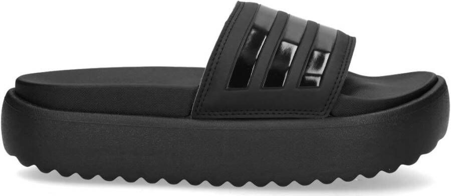 Adidas Sportswear adilette Platform Badslippers Unisex Zwart - Foto 5