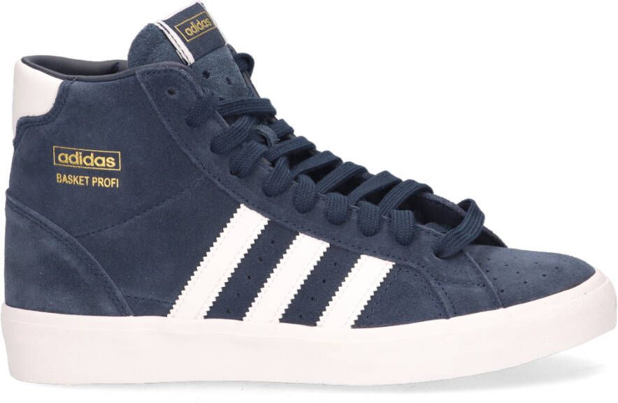 Adidas Originals Basket Profi High sneakers donkerblauw wit