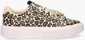 Adidas Originals Plateausneakers met dierenprint model 'Sleek Super'