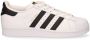 Adidas Superstar Sneakers Sportschoenen 1 3 Unisex wit zwart goud - Thumbnail 2