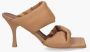 ALOHAS Sandalias Twist Strap Bruin Dames - Thumbnail 2