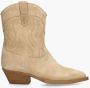 ALPE Cowboylaarzen Dames 50101108 Maat: 41 Materiaal: Suède Kleur: Beige - Thumbnail 3