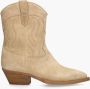 ALPE Cowboylaarzen Dames 50101108 Maat: 37 Materiaal: Suède Kleur: Beige - Thumbnail 3