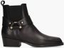 ALPE Enkellaarsjes Dames 52941705 Maat: 41 Materiaal: Leer Kleur: Zwart - Thumbnail 4