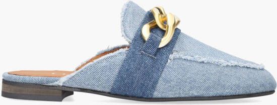 Babouche Tianna Jeansblauw