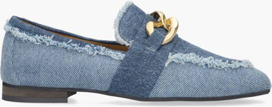 Babouche Wianna Jeansblauw