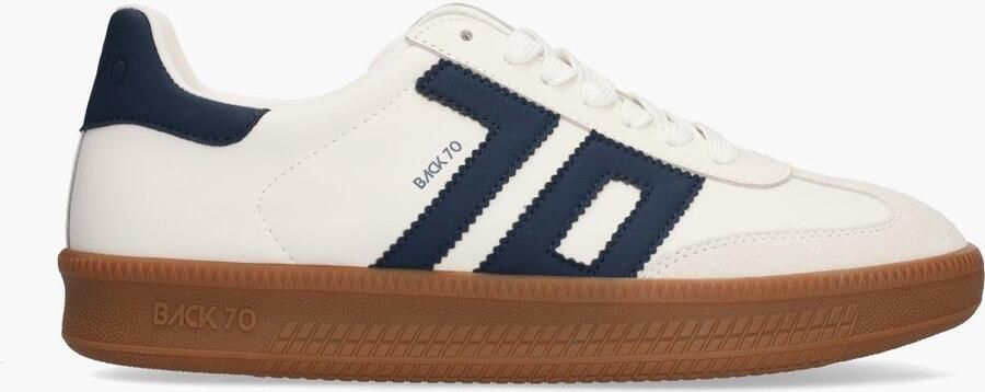 BACK70 Lage Sneakers Heren Double Maat: 40 Materiaal: Leer Kleur: Wit - Foto 3