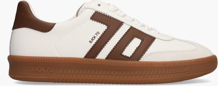 BACK70 Lage Sneakers Heren Double Maat: 40 Materiaal: Leer Kleur: Wit - Foto 3