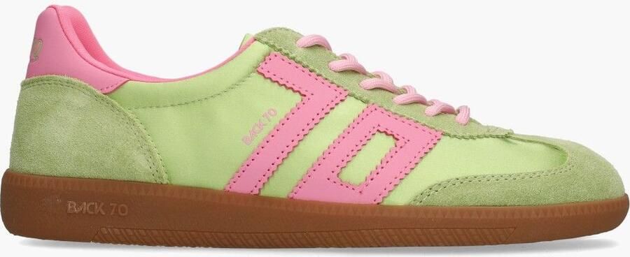 Back 70 Ghost Satin Groen Roze