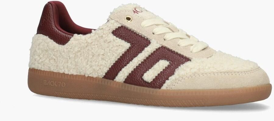 BACK70 Lage Sneakers Dames Cloud Maat: 38 Materiaal: Teddy Kleur: Bordeaux - Foto 4