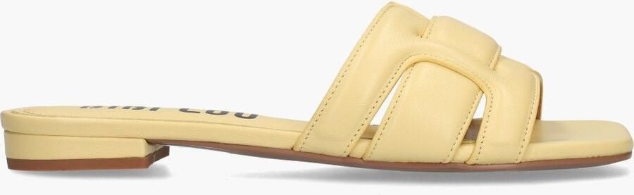BIBI LOU Slippers Dames 760z10vk Maat: 39 Materiaal: Leer Kleur: Geel - Foto 9