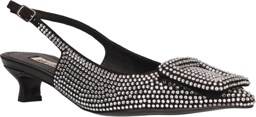 BIBI LOU Slingbacks Dames 692z00vk Maat: 35 Materiaal: Textiel Kleur: Zilver - Foto 5