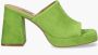 Bibi Lou Stijlvolle en Comfortabele Dames Platte Schoenen Green Dames - Thumbnail 3