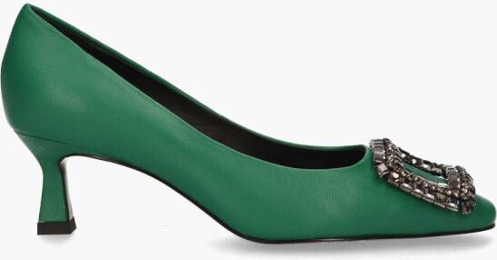 BiBi Lou Dames Pumps Damesschoenen Suède Kitten heel hoogte 6 cm 656Z10VK Groen