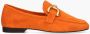 BiBi Lou Dames Instappers & Ballerina's Zagreb Orange Oranje - Thumbnail 4