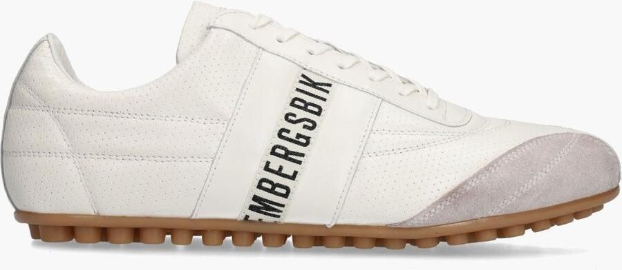 BIKKEMBERGS Lage Sneakers Heren 30509 Maat: 42 Materiaal: Leer Kleur: Wit