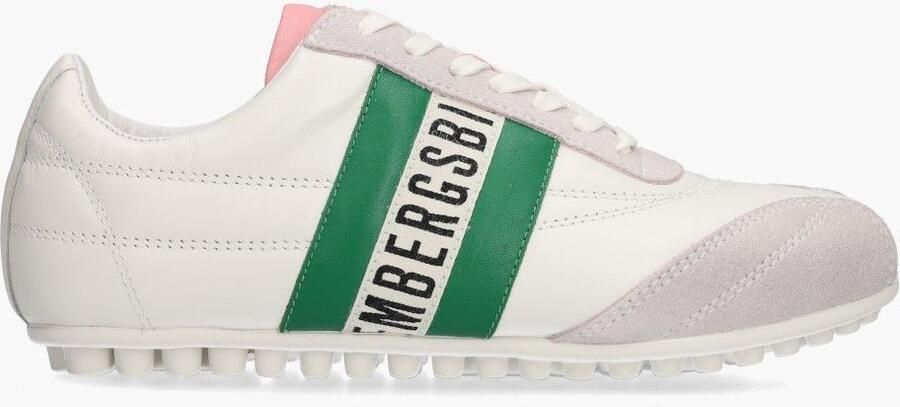 BIKKEMBERGS Lage Sneakers Dames 30607 Maat: 42 Materiaal: Leer Kleur: Wit - Foto 4