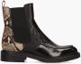 Billi Bi A7100 933 Black Grey Snake Boots - Thumbnail 1