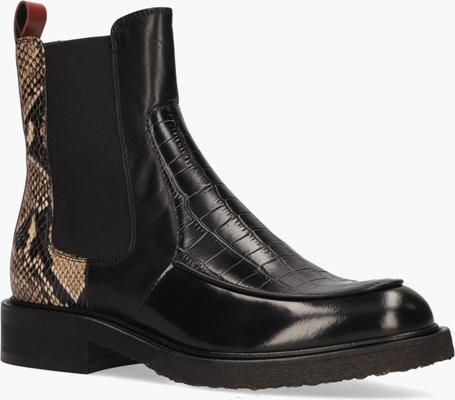 Billi Bi A7100 933 Black Grey Snake Boots