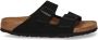 Birkenstock Arizona zwart suède zacht voetbed narrow sandalen uni (951323) - Thumbnail 5
