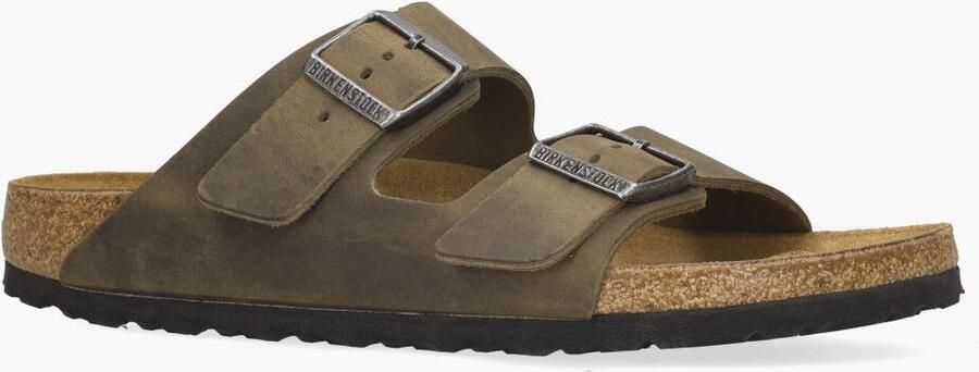 BIRKENSTOCK Slippers Arizona Maat: 46 Materiaal: Leer Kleur: Groen - Foto 8