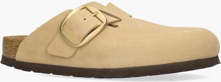 Birkenstock Comfortabele Knuppel Pantoffels voor Alledaags Gebruik Beige Dames - Foto 10
