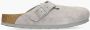 Birkenstock BOSTON SUEDE PURE SAGE slippersPopulaire Groen - Thumbnail 3