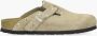 BIRKENSTOCK Instappers Dames Boston Rivet Maat: 43 Materiaal: Suède Kleur: Taupe - Thumbnail 1