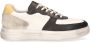 Blackstone WG85 WHITE BLACK VINTAGE LOW SNEAKER Man White - Thumbnail 2