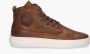 BLACKSTONE Hoge Sneakers Heren Aspen Maat: 48 Materiaal: Leer Kleur: Bruin - Thumbnail 3