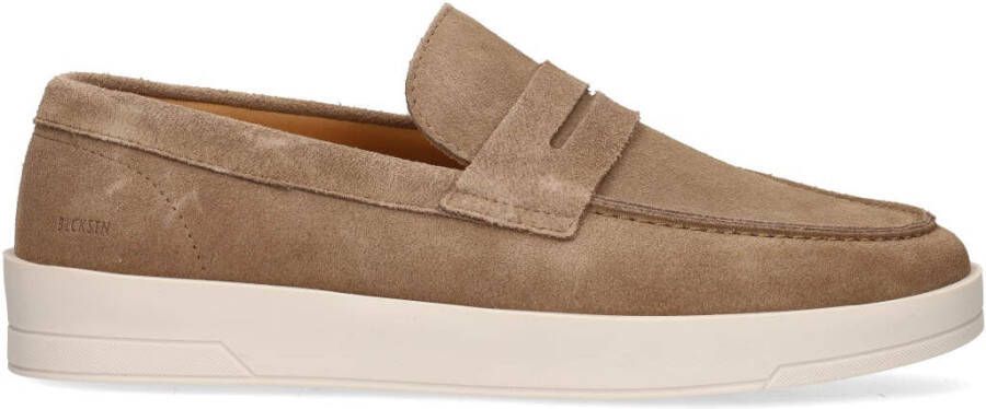 BLACKSTONE ZG43 Enzo loafers Beige Suede Loafers Heren - Foto 2