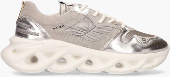 B.L.A.H. Cassandra Zilver Lage sneakers