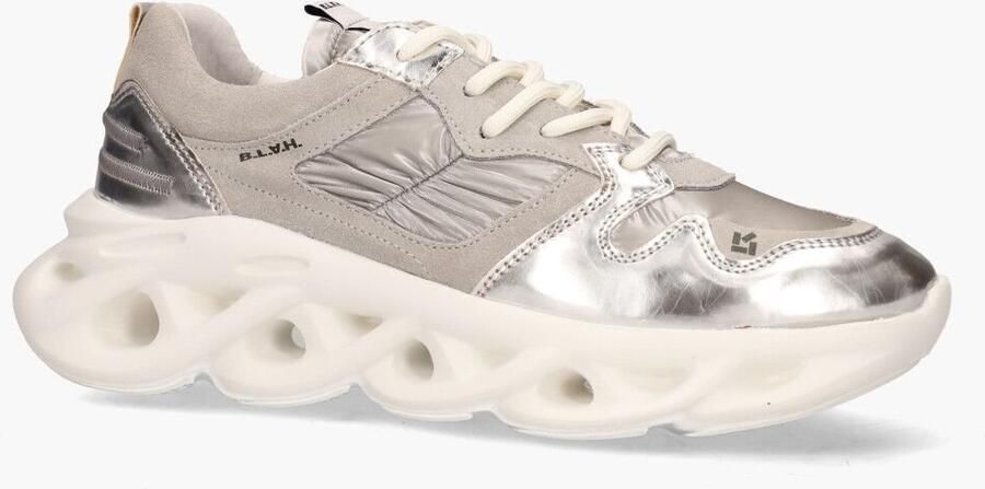 B.L.A.H. Cassandra Zilver Lage sneakers