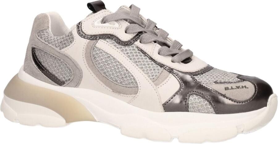 B.L.A.H. Muriel Grey Metallic Silver Lage sneakers - Foto 2