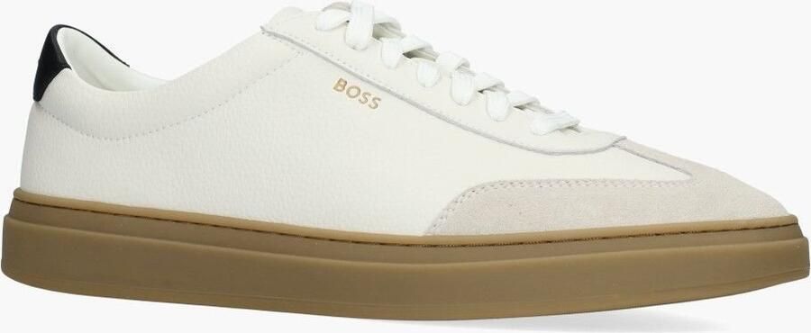 BOSS Kieran Tennis heren sneaker Wit - Foto 7