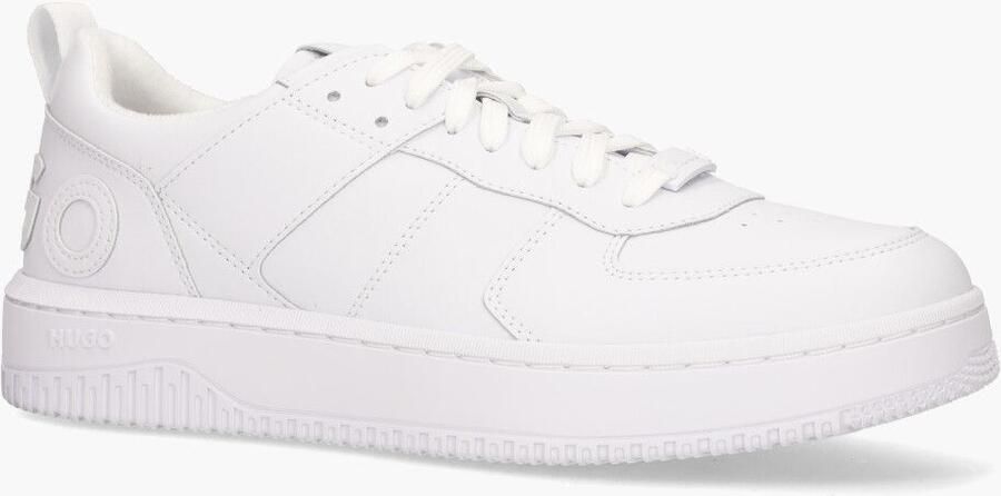 HUGO Lage Sneakers Heren Kilian Tenn Maat: 44 Materiaal: Leer Kleur: Wit - Foto 8