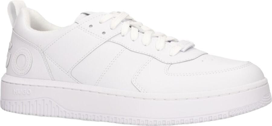 HUGO Lage Sneakers Heren Kilian Tenn Maat: 44 Materiaal: Leer Kleur: Wit - Foto 11