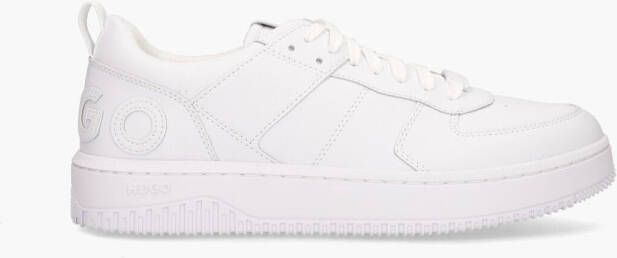 HUGO Lage Sneakers Heren Kilian Tenn Maat: 44 Materiaal: Leer Kleur: Wit - Foto 10