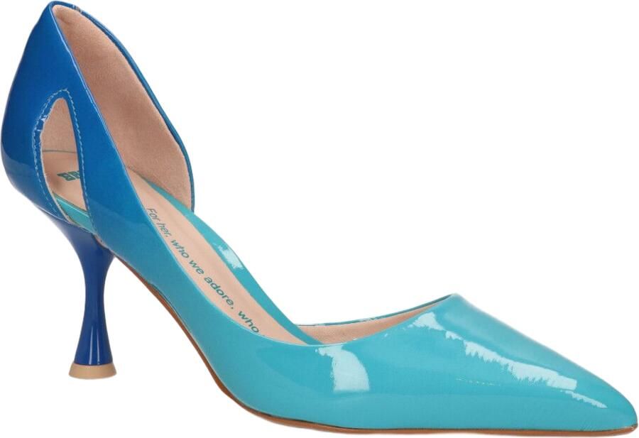 Bronx New vivian 75133 Pumps High Heels Schoenen Hoge Hak Dames Blauw - Foto 3