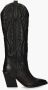 Bronx New-kole 14177 Cowboylaarzen Western Laarzen Dames Zwart - Thumbnail 3