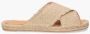 Castañer Palmera 032 Linnen Slippers Beige Dames - Thumbnail 2