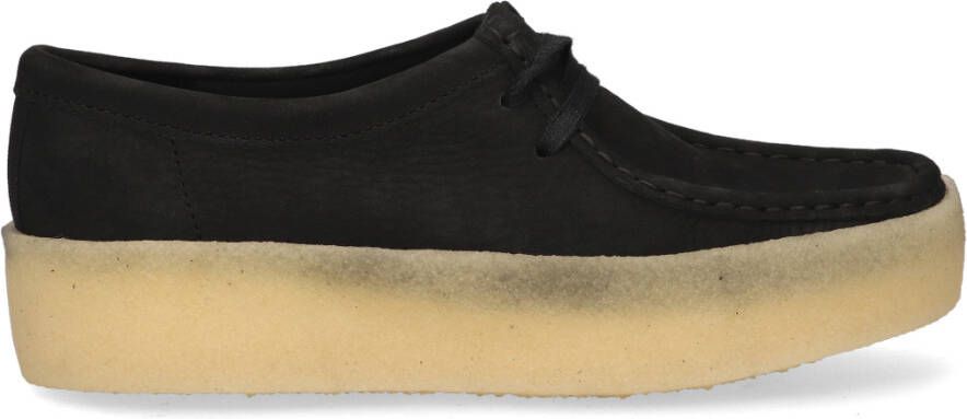 Clarks Dames Wallabee Cup Zwart Nubuck Black Dames - Foto 2