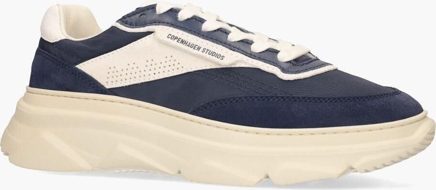 Copenhagen Studios Copenhagen CPH56M Material Mix Donkerblauw Wit