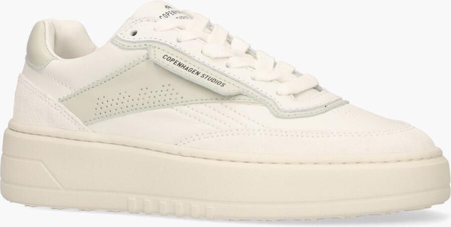 Copenhagen Studios Copenhagen CPH89 Leather Mix Wit Mintgroen - Foto 3